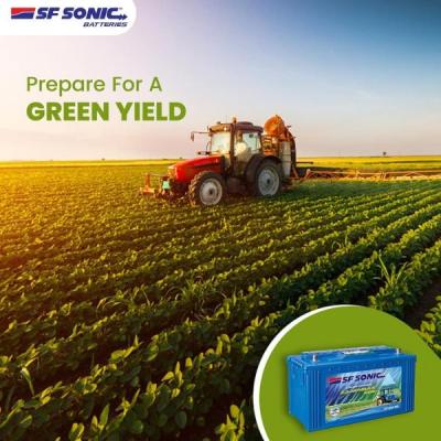 SF Sonic 42S‑100H29R 100Ah Tractor Battery