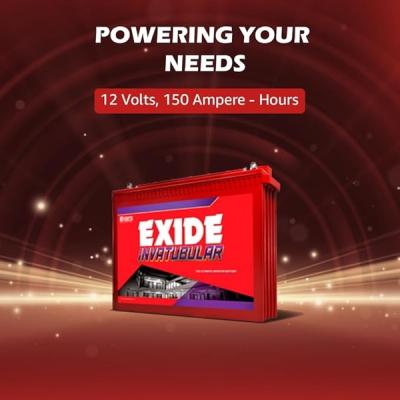 EXIDE INVATUBULAR IT500 150Ah Tall Tubular Inverter Battery