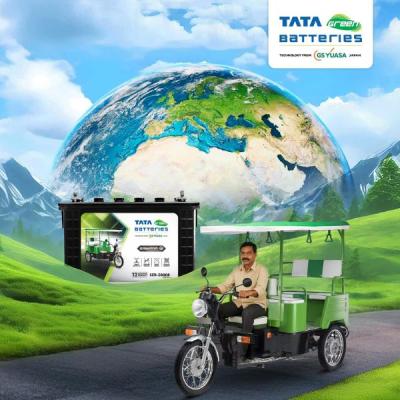 Tata Green Batteries – Three-Wheeler Battery